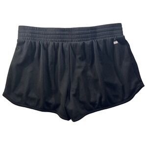 Danskin Athletic Shorts w/ Dri More Black Elastic Waist W/ Drawstrings Size M